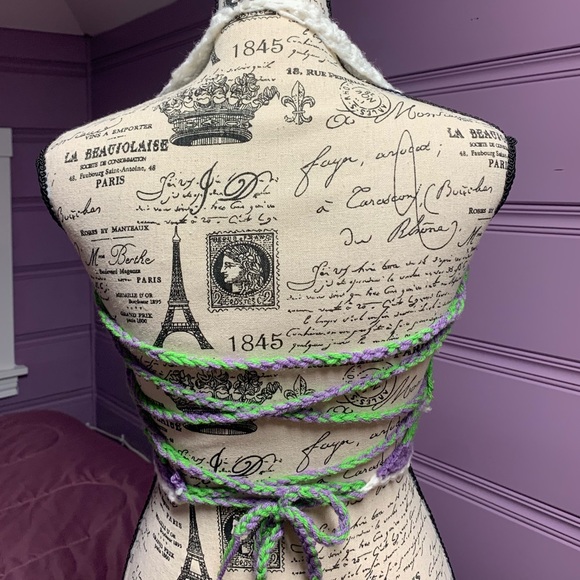 Women’s Crocheted Halter Top - Picture 2 of 2